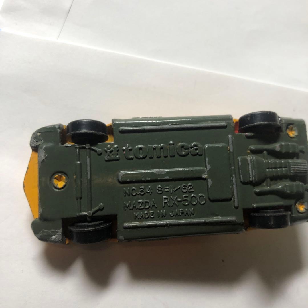 トミカ　ミニカー　　NO.34 マツダRX-500
