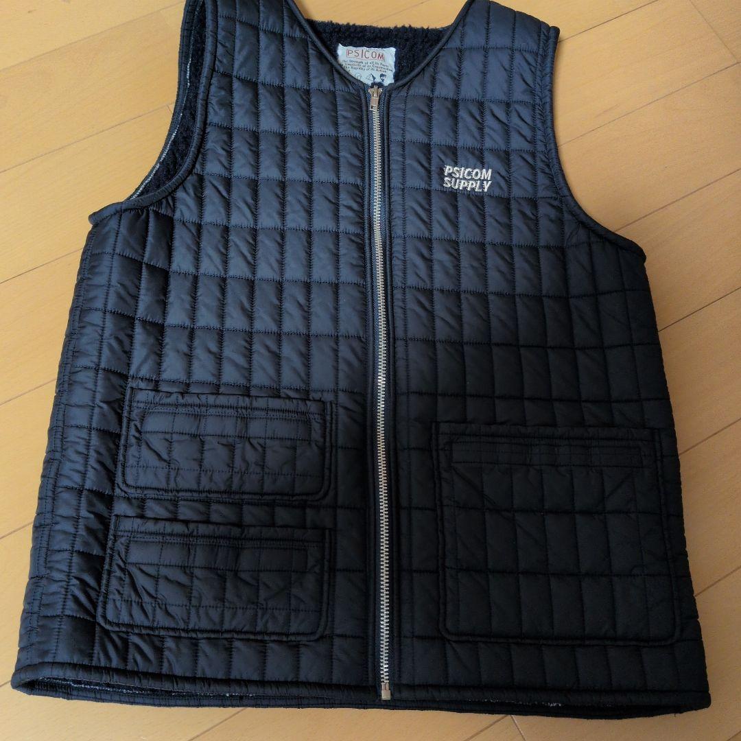 psicom サイコム　Mベスト　ネイビー　美品