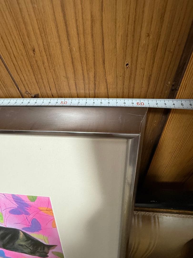 朝倉摂「夢の中のチビ」E.A本人持ち限定版リトグラフ 額装 自筆サイン入