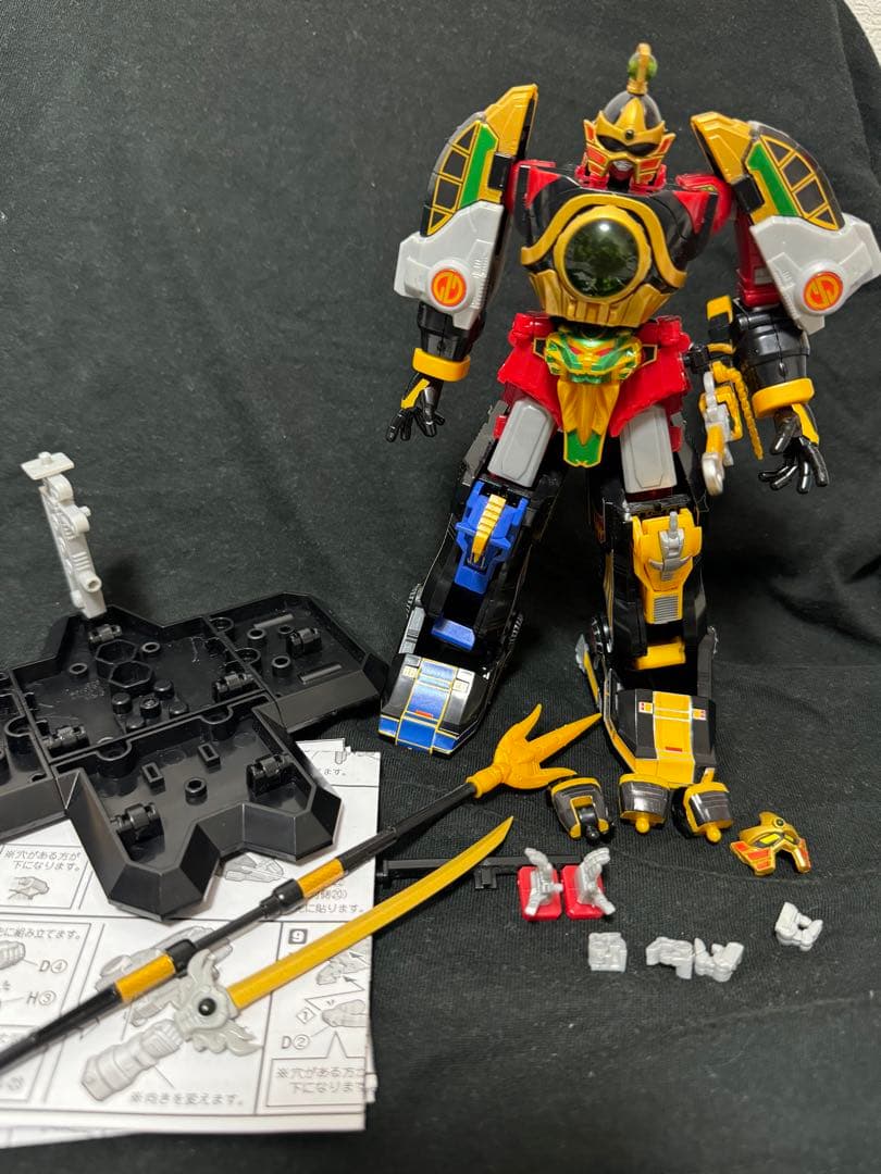 組み立て済み　五星戦隊ダイレンジャー　SMP 大連王