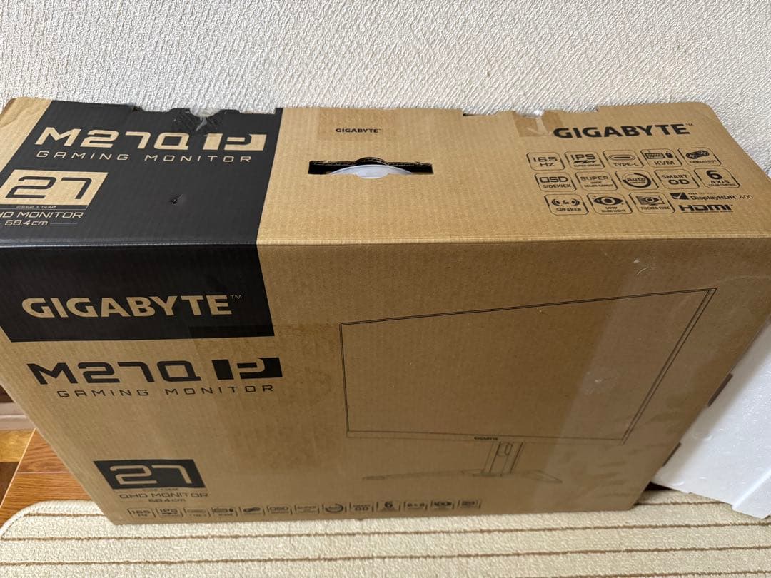 GIGABYTE M27Q P 27インチ モニター