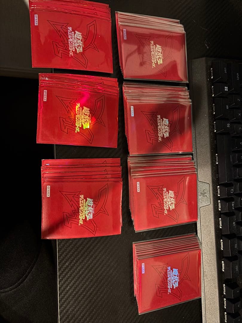 オシリスレッド　セット　スリーブ70枚　ストレージ