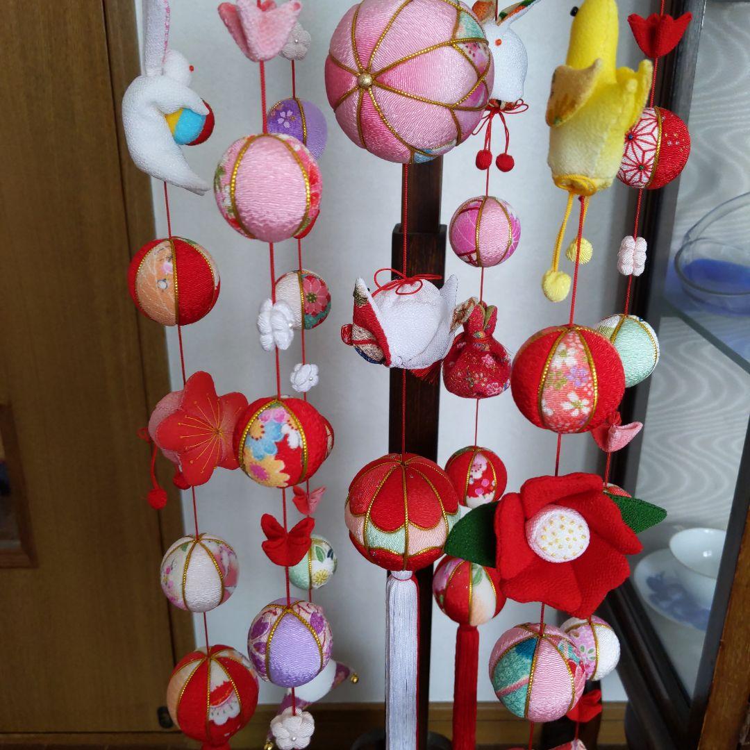 ちりめん細工　お雛様下げ飾りさげもん hirorin