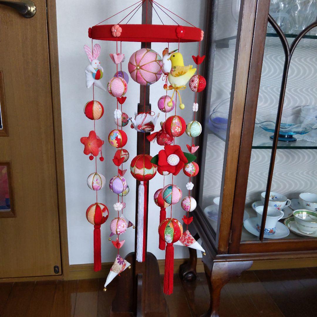 ちりめん細工　お雛様下げ飾りさげもん hirorin