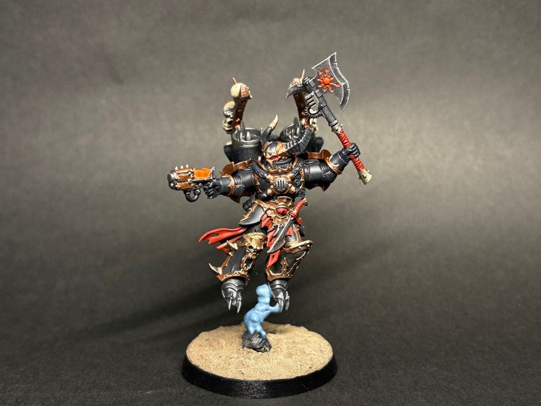 ウォーハンマー40K ケイオス・ロード ジャンプパック 塗装済み・完成品