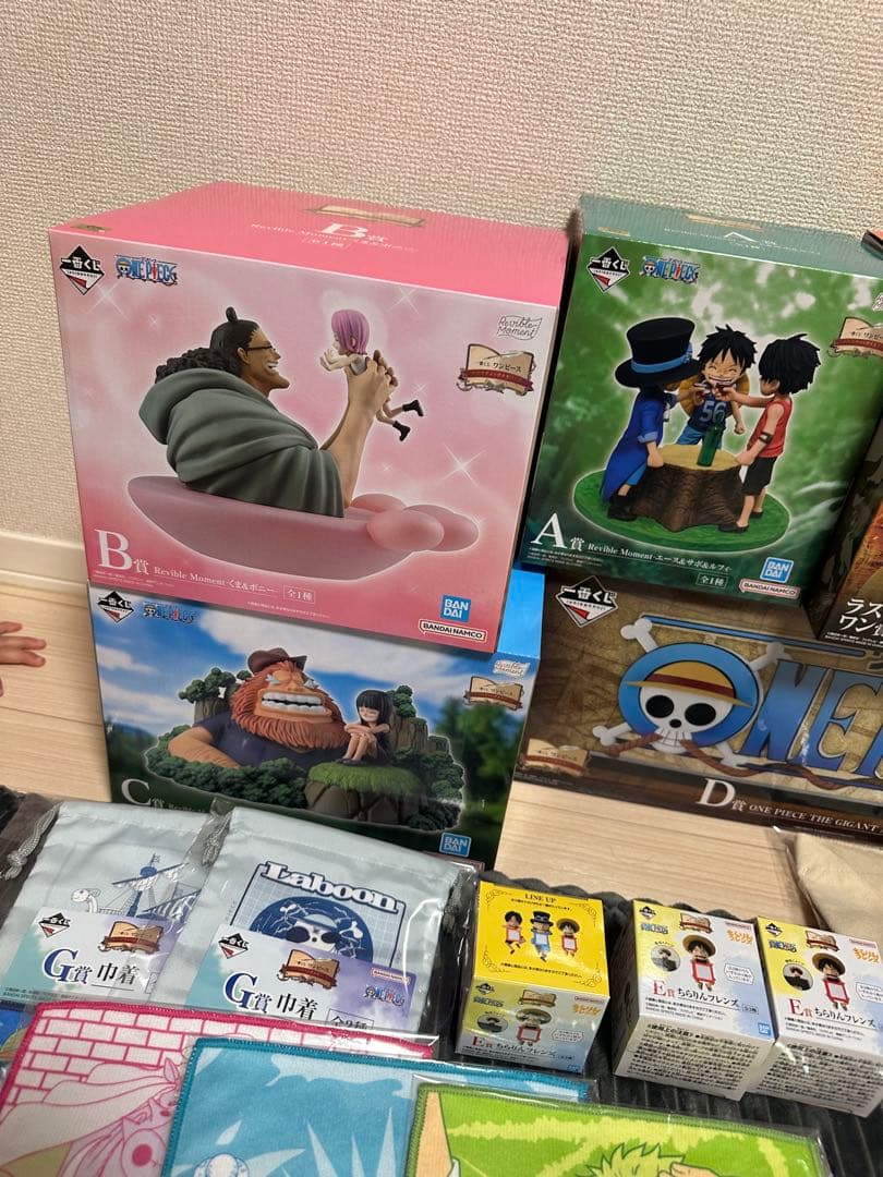 【新品未使用】一番くじ ワンピース ドラマティックメモリーズ フルコンプリート