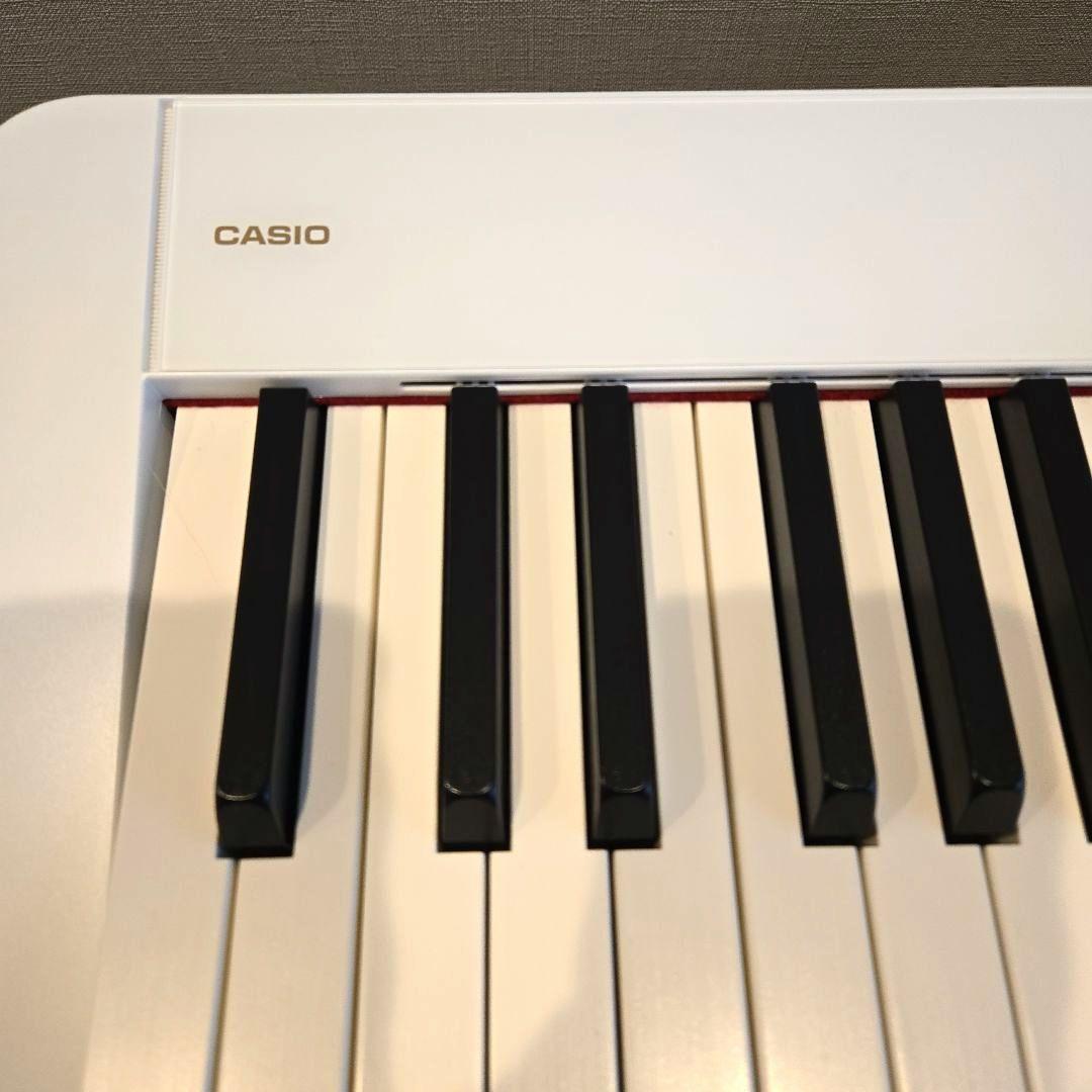 美品！CASIO Privia px-s1100 ホワイト電子ピアノ 88鍵