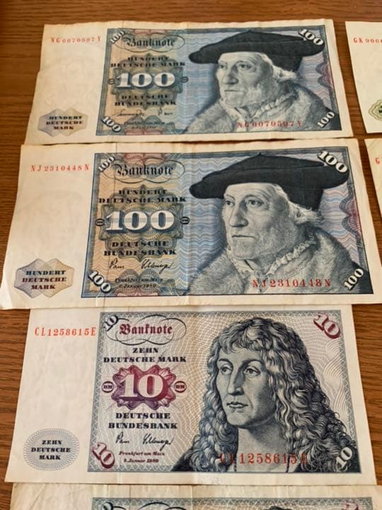 旧紙幣　ドイツ　310マルク紙幣