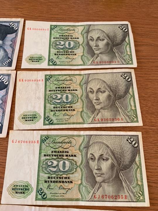 旧紙幣　ドイツ　310マルク紙幣