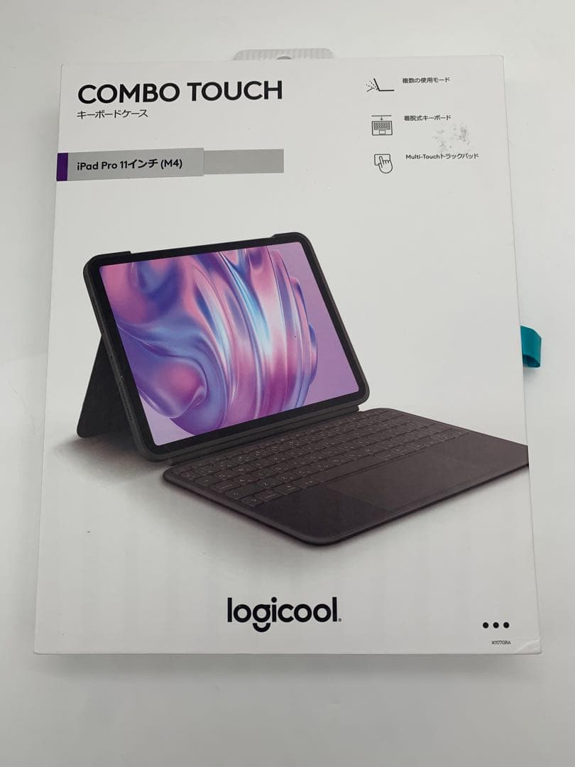 【ほぼ新品】Logicool combo touch IK1177GRA