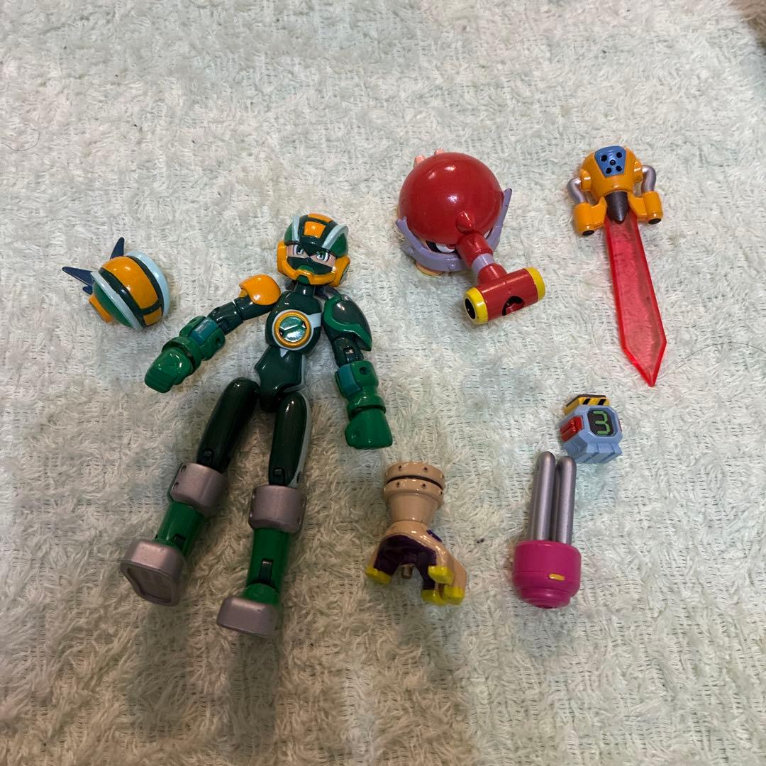 ロックマンエグゼ　カスタムフィギュア