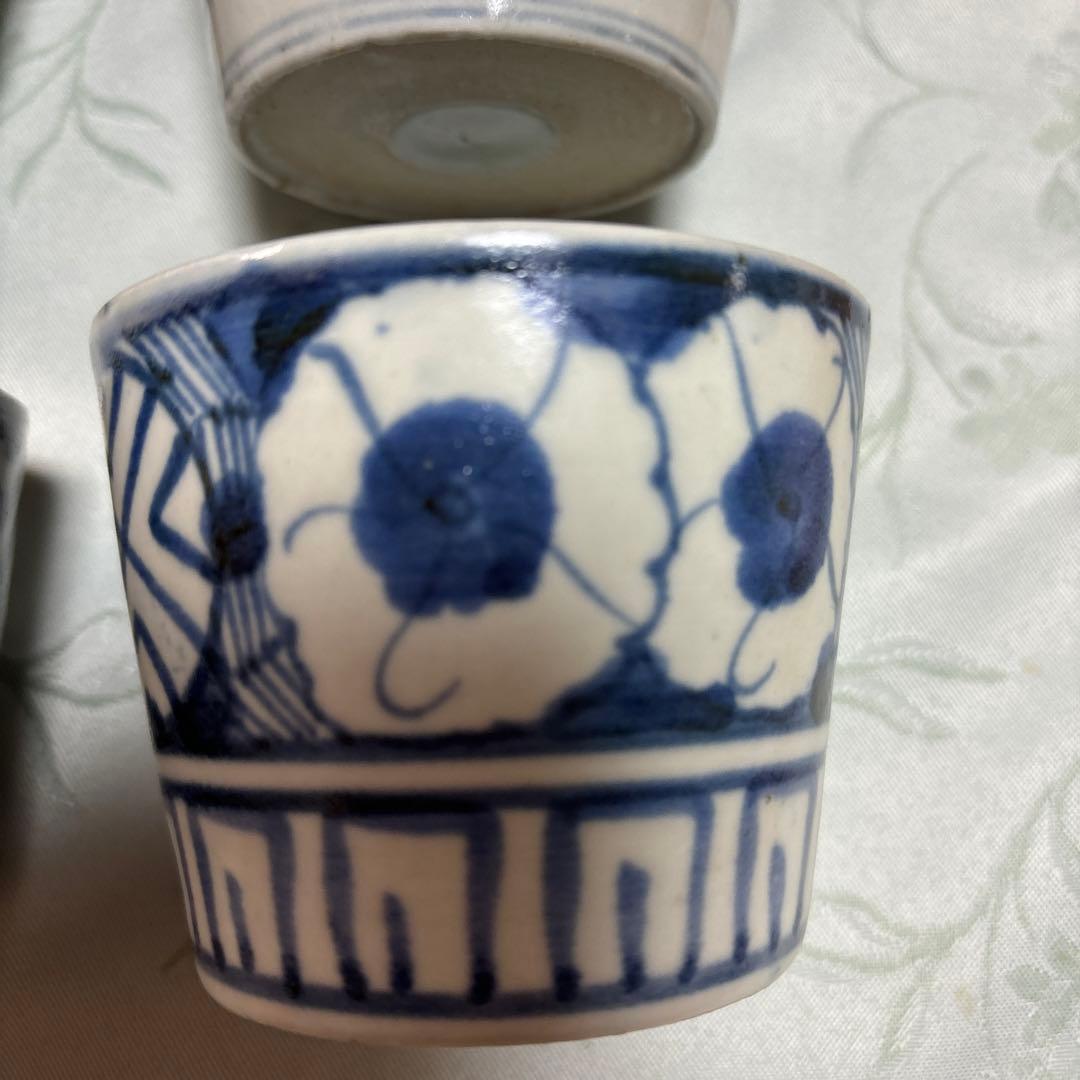 蕎麦猪口６個江戸、明治