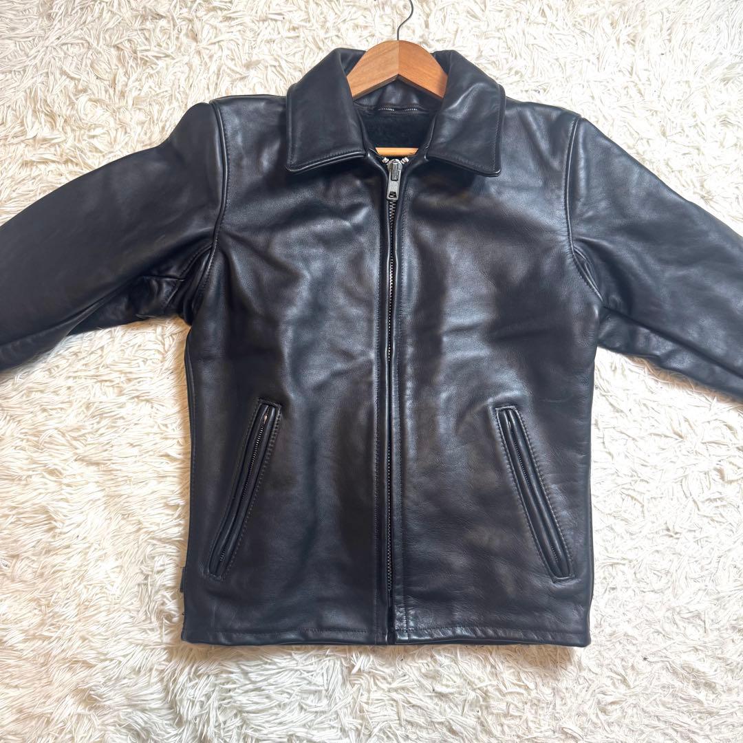 【美品】Schott 652 トラッカージャケット　牛革　本革　36 USA製