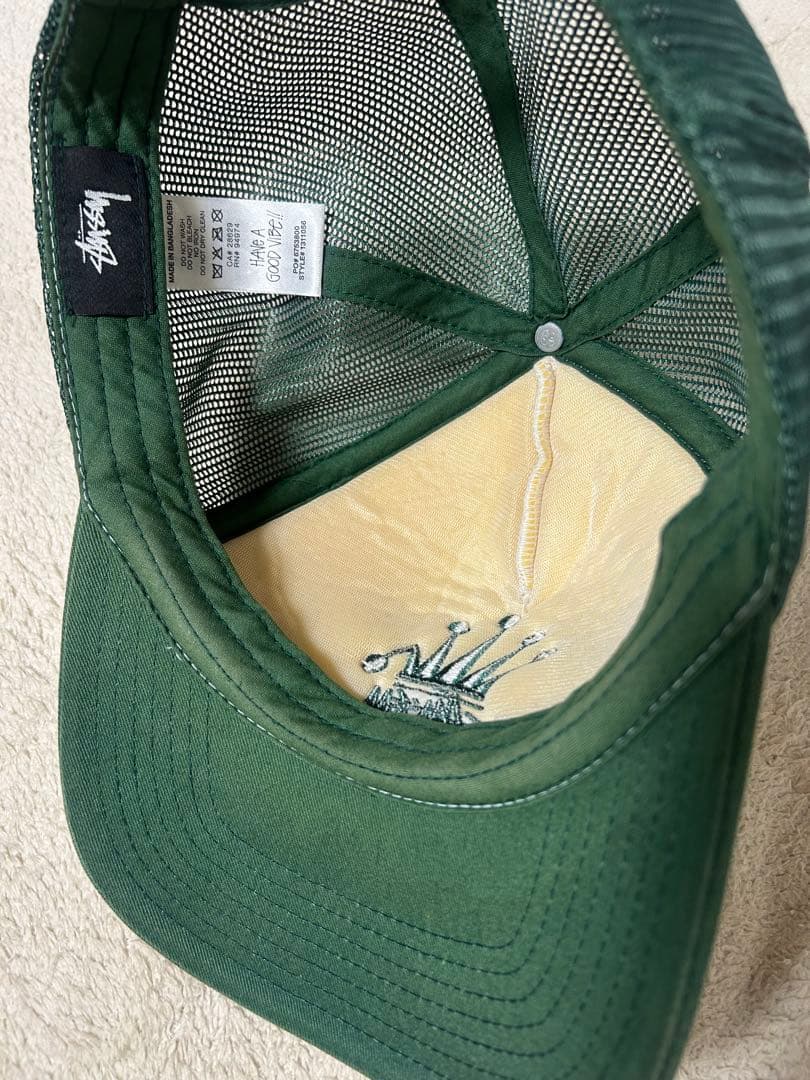 帽子 22SS STUSSY CROWN STOCK TRUCKER CAP