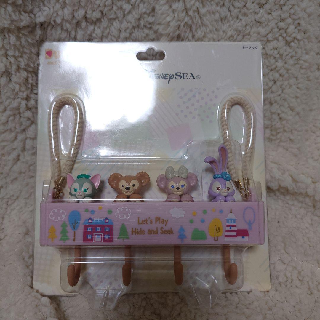 新品　ダッフィー　フレンズ　マルチホルダー　キーフック　ふち子　5種