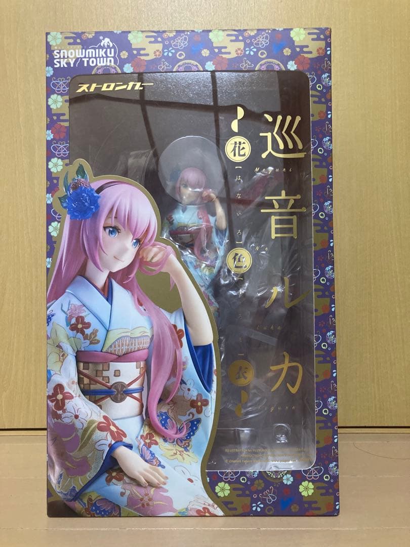 ストロンガー VOCALOID 巡音ルカ 花色衣　1/8 スケール　フィギュア