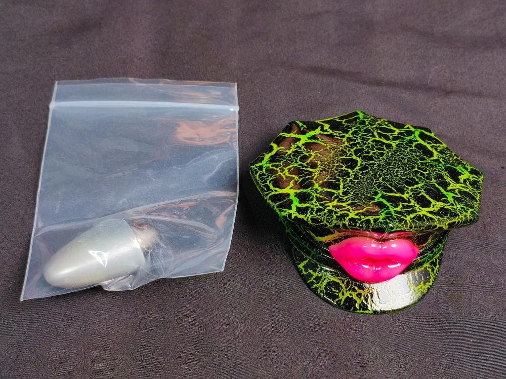 studio marusan スラコ 蓄光 ペインターネット塗装 ソフビ