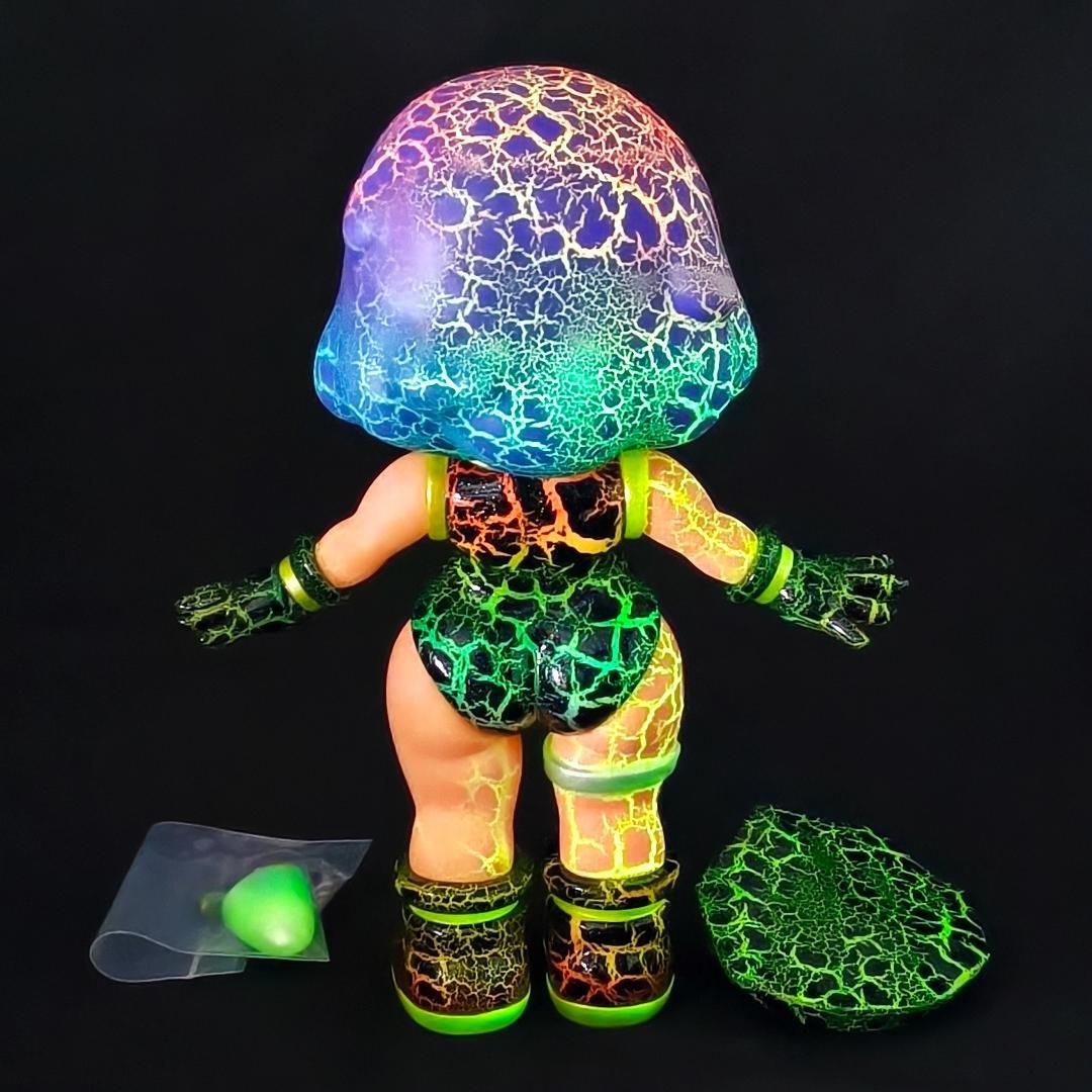 studio marusan スラコ 蓄光 ペインターネット塗装 ソフビ