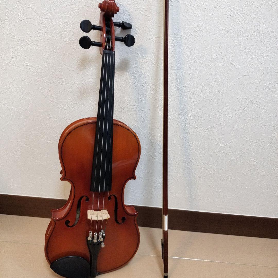 スズキ200　１/2バイオリン 弓 ケース付き