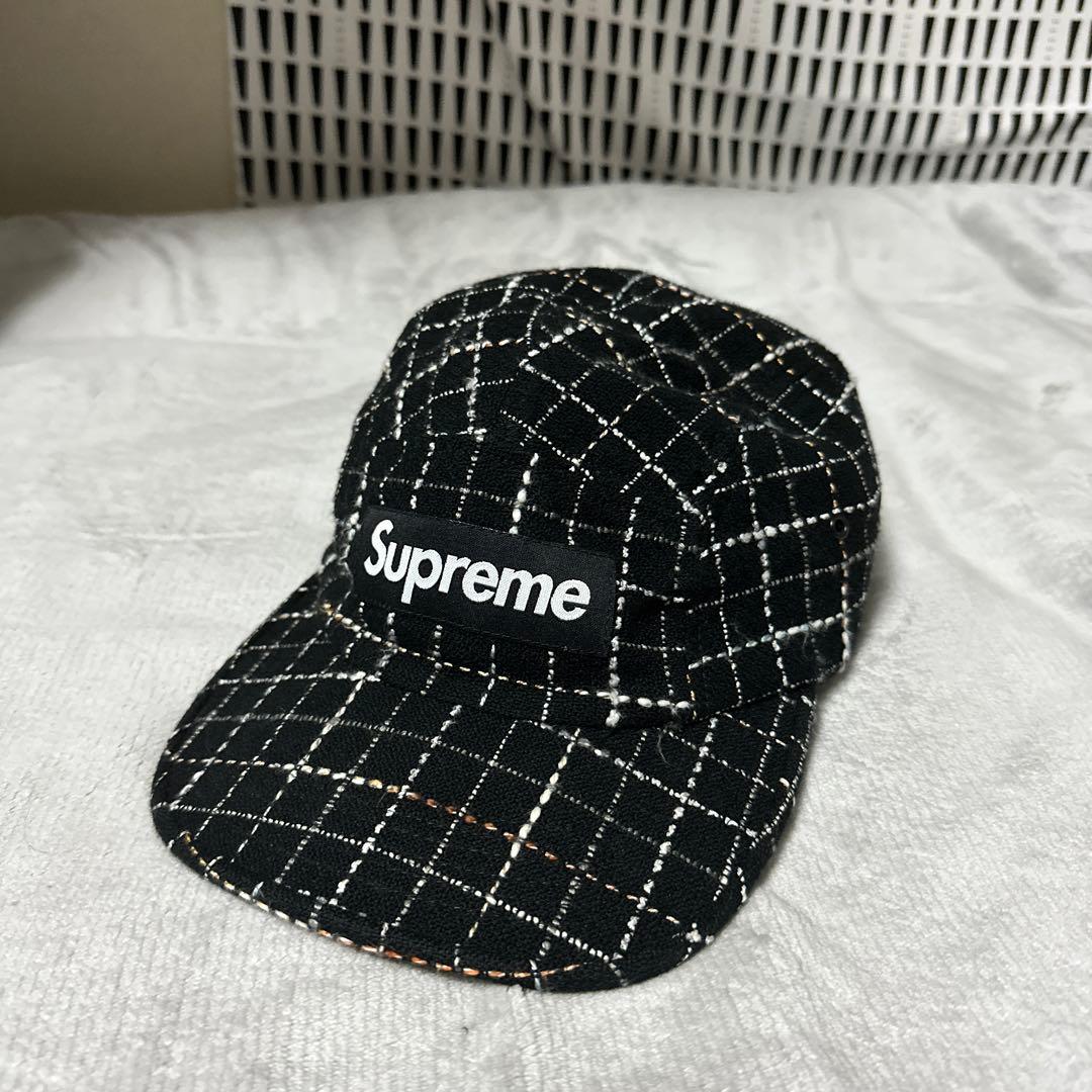 b*r様 Supreme チェック柄キャップ