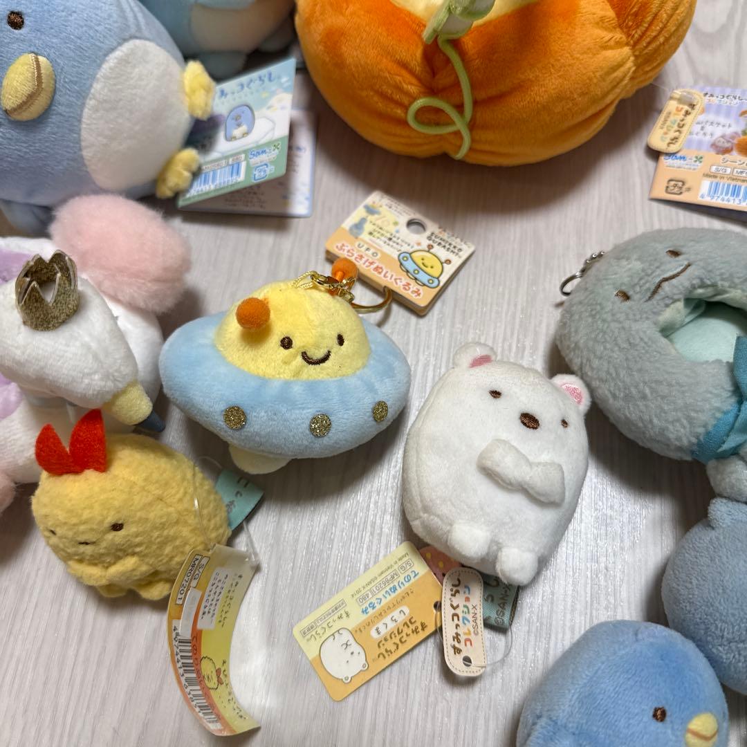 サンエックス　すみっコぐらし　てのりぬいぐるみ　マスコット　まとめ売り