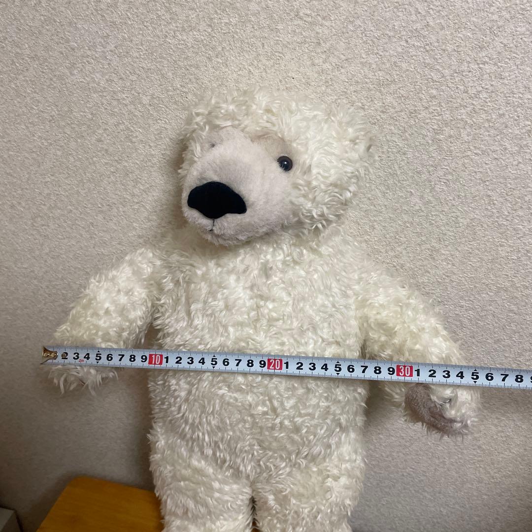 ★激レア★希少★韓国製セキグチ★リアル白熊ぬいぐるみ★BIGサイズ★
