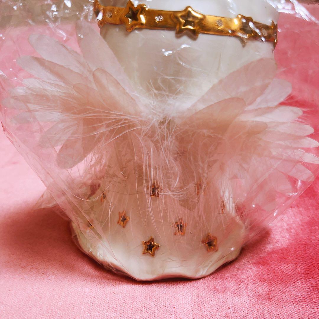 希少レア　ハローキティ　ファイバー　天使ドール　ライト　陶器　2003 サンリオ