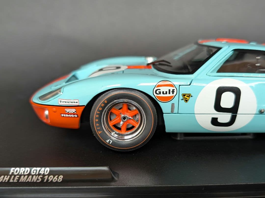 SOLIDO 1/18 フォード GT40 24H ル・マン 1968 ガルフ