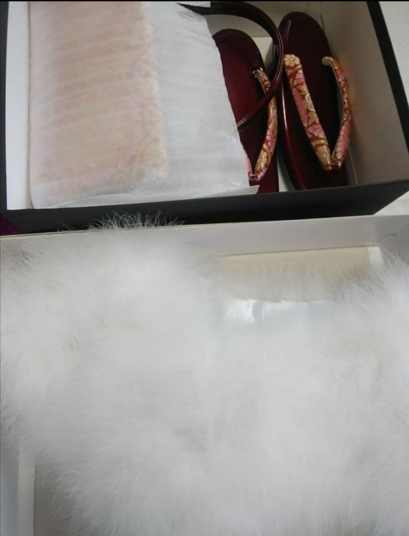 赤色正絹振袖フルセット