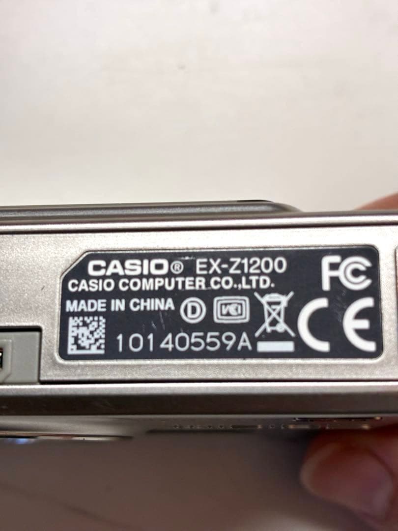 CASIO EXILIM EX-Z1200　動作確認済み
