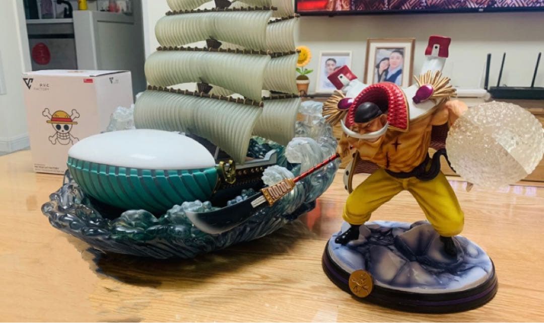 翌日発送　TOP　白ひげ　ワンピース　フィギュア　ガレージキット