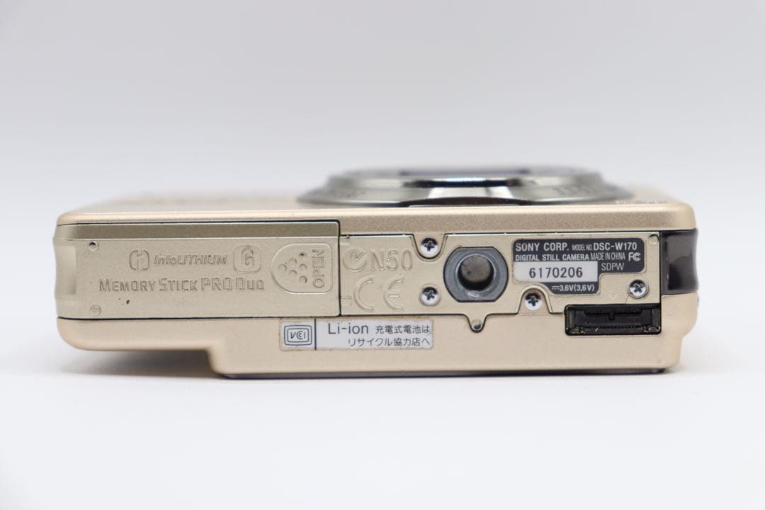 ✨動作確認済み！✨SONY Cyber-shot DSC-W170 充電器付き！