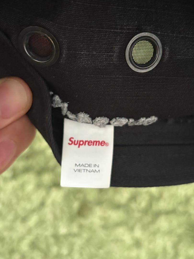 Supreme 25AW Military Camp Cap キャップ 黒