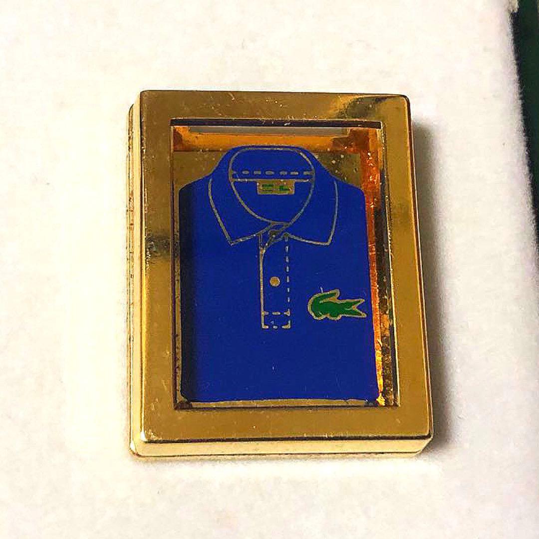 非売品 アルテュス・ベルトラン ラコステ Lacoste 60周年 ピンバッジ