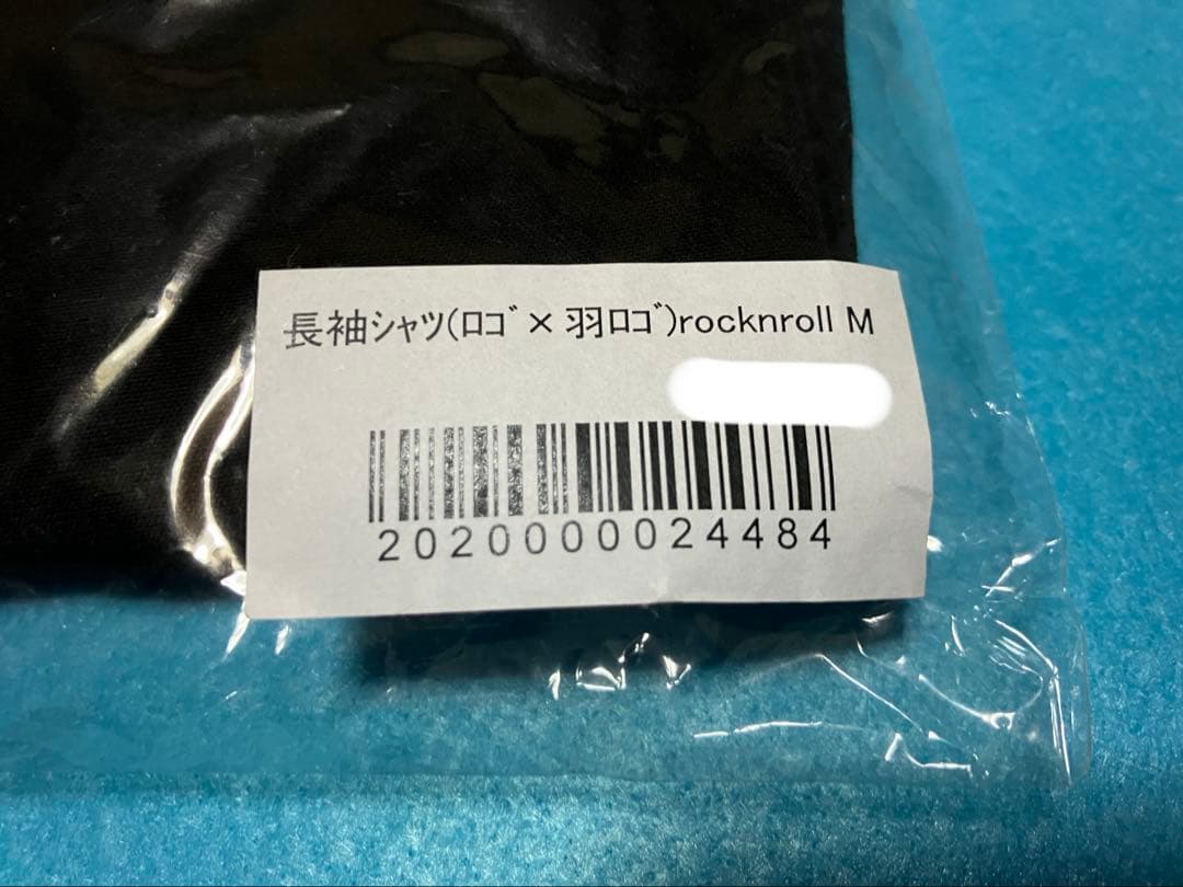 矢沢永吉★長袖シャツ★ロゴ×羽ロゴ★Mサイズ★新品未開封品