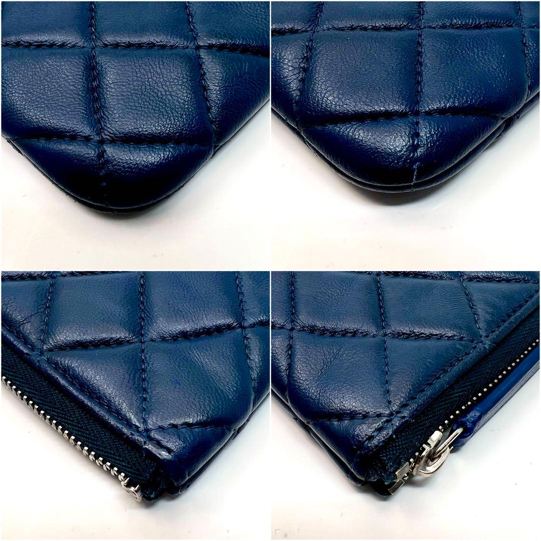 CHANEL シャネル マトラッセ ラムスキン クラシッミニポーチ ケース