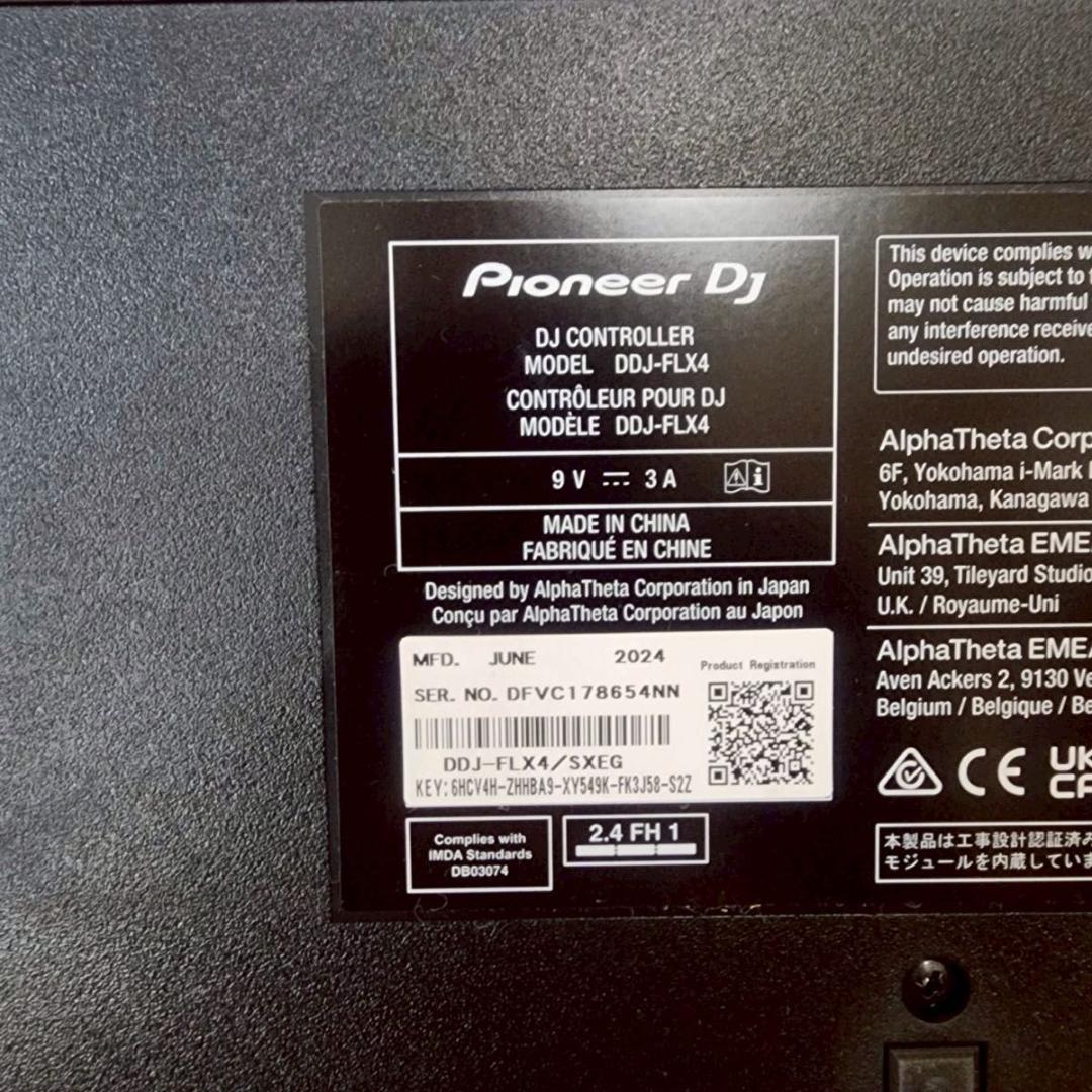Pioneer パイオニア DJ機器 DDJ-FLX4