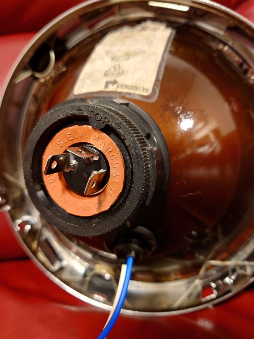 マーシャル MARCAL 180パイ ヘッドライト 当時物 美品 レア