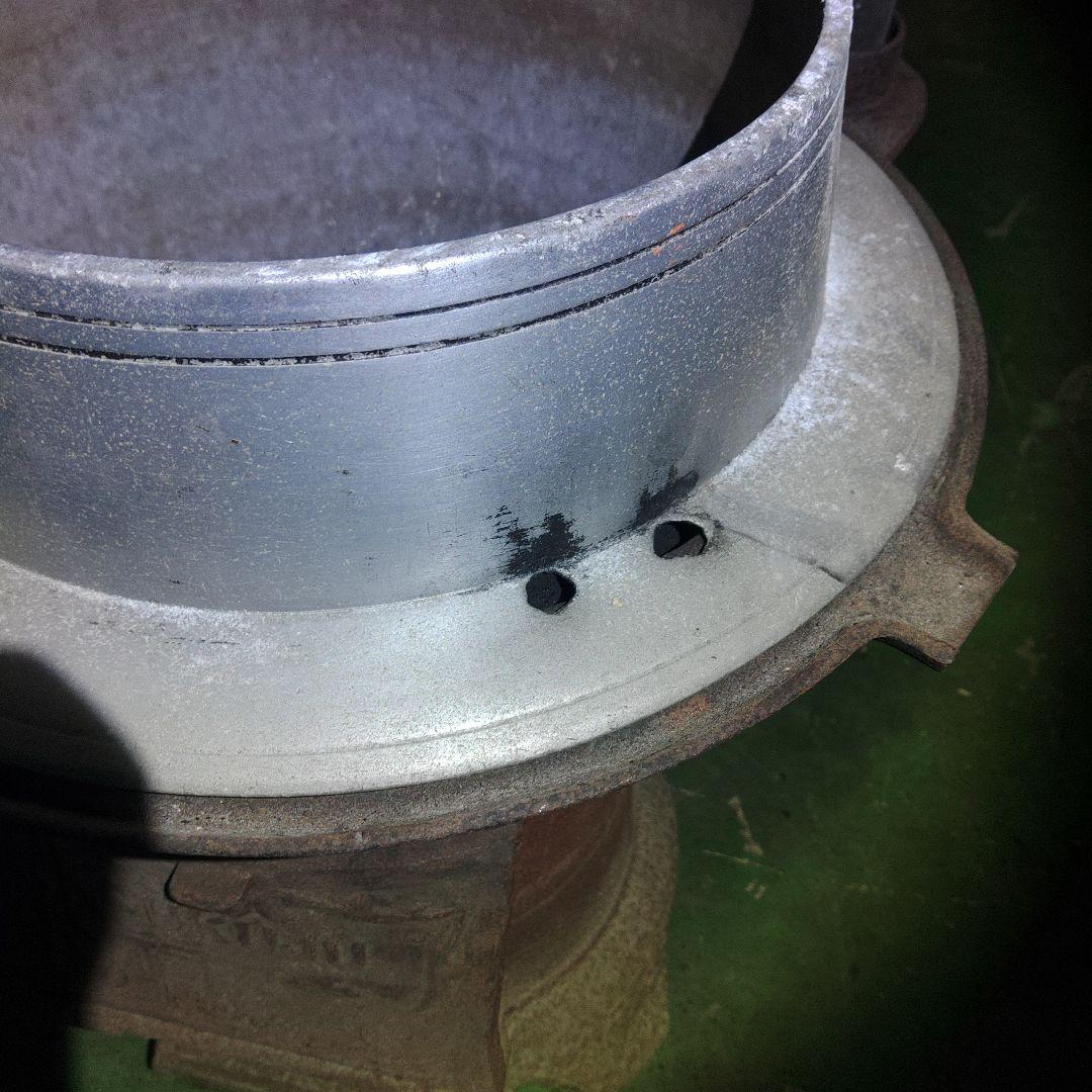 福寿 No.4 鋳鉄製釜戸と羽釜