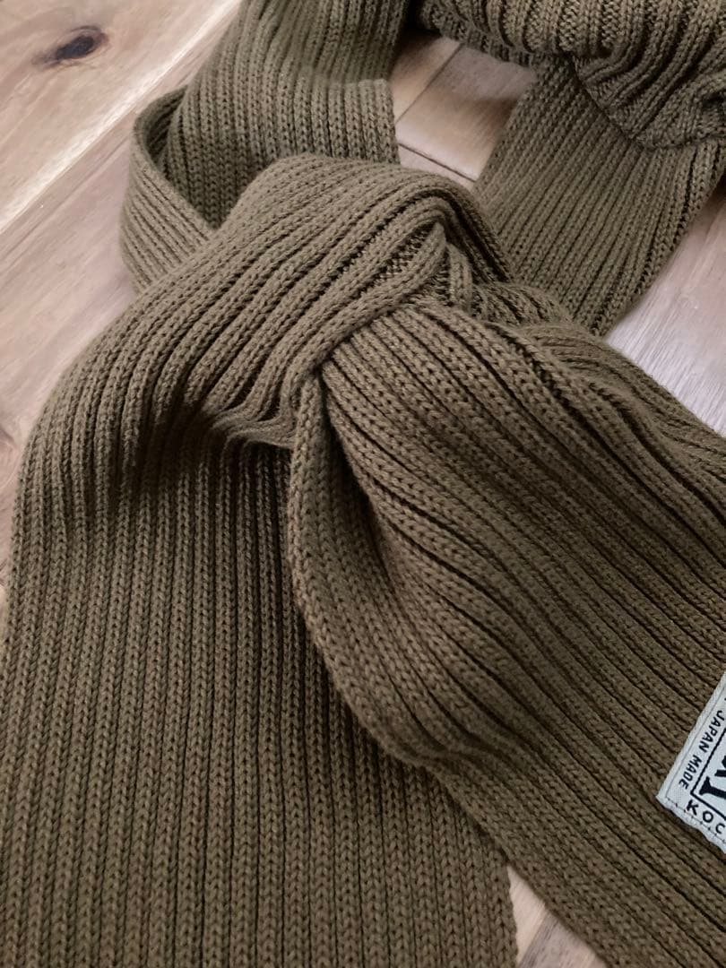 KAPITAL ニット帽　カーキ