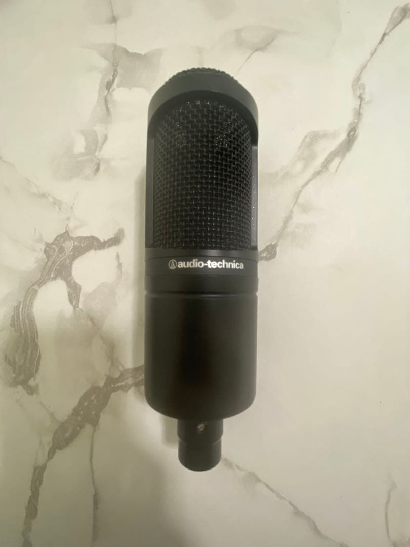audio-technica AT2020 コンデンサーマイク＋マイクスタンド