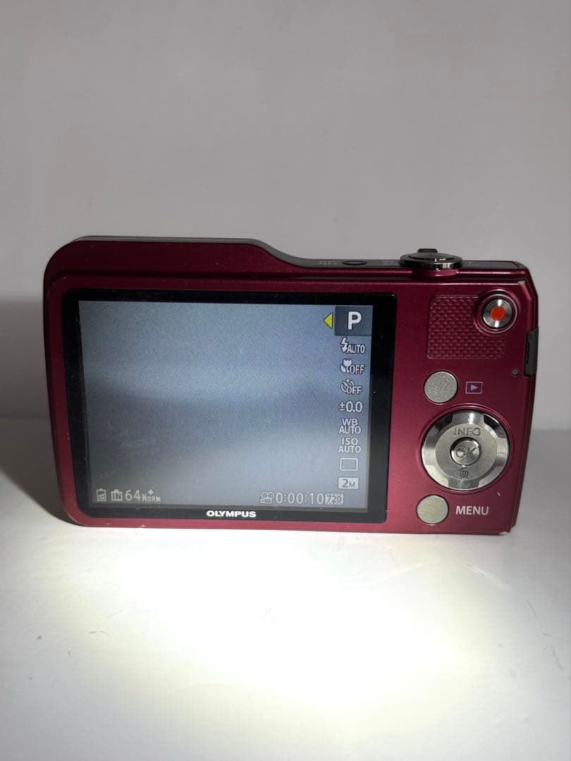 OLYMPUS VG-170 レッド 5倍光学ズーム