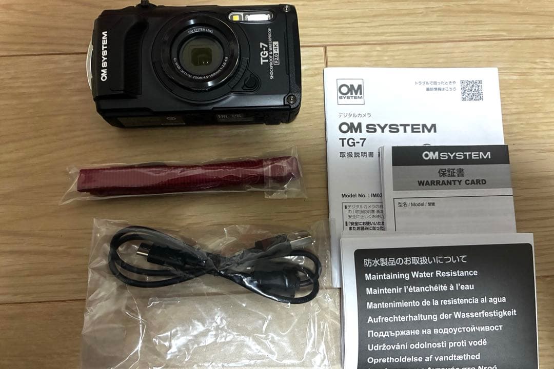 OM SYSTEM Tough TG-7 ブラック