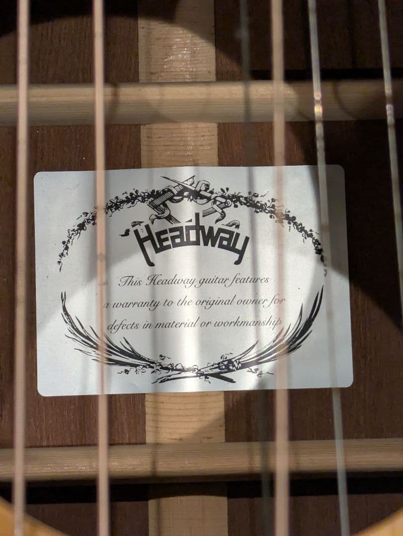 Headway HCD-507AS アコースティックギター ハードケース付き