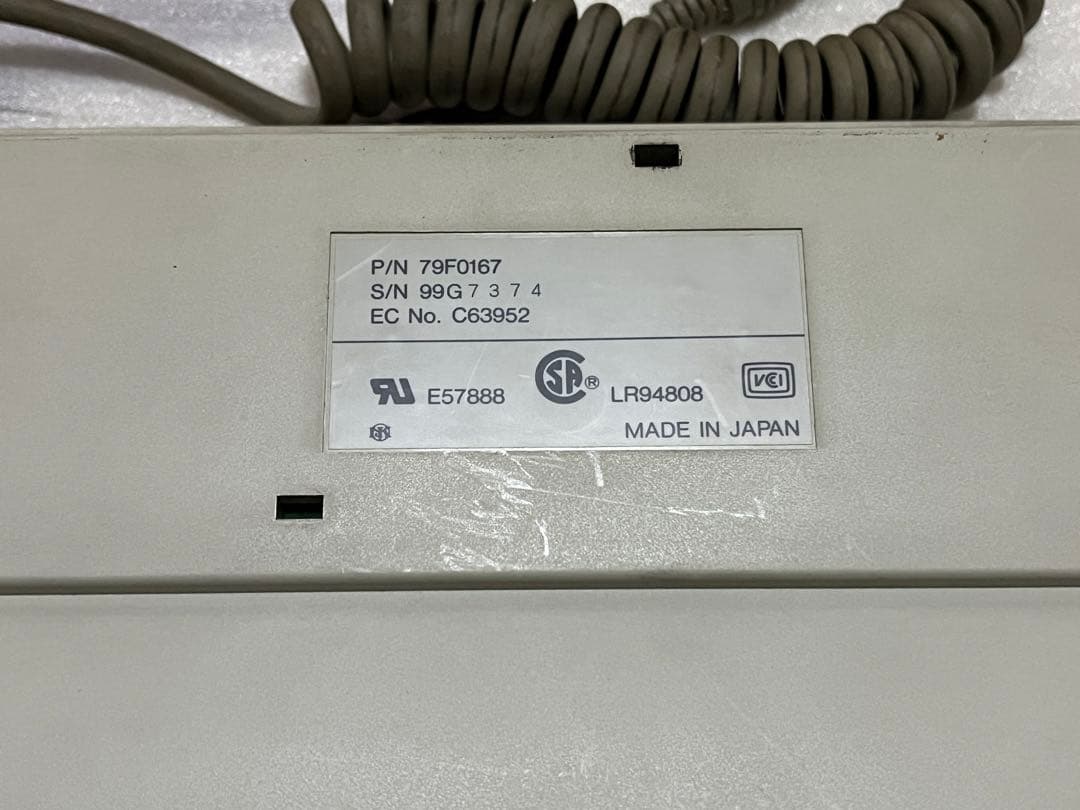 IBM キーボード 5576-A01 79F0167 PS2