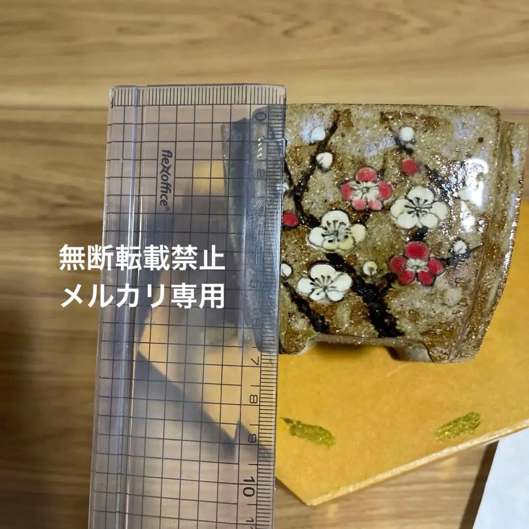 盆栽鉢　桑津香石　山野草　梅　椿　小品盆栽