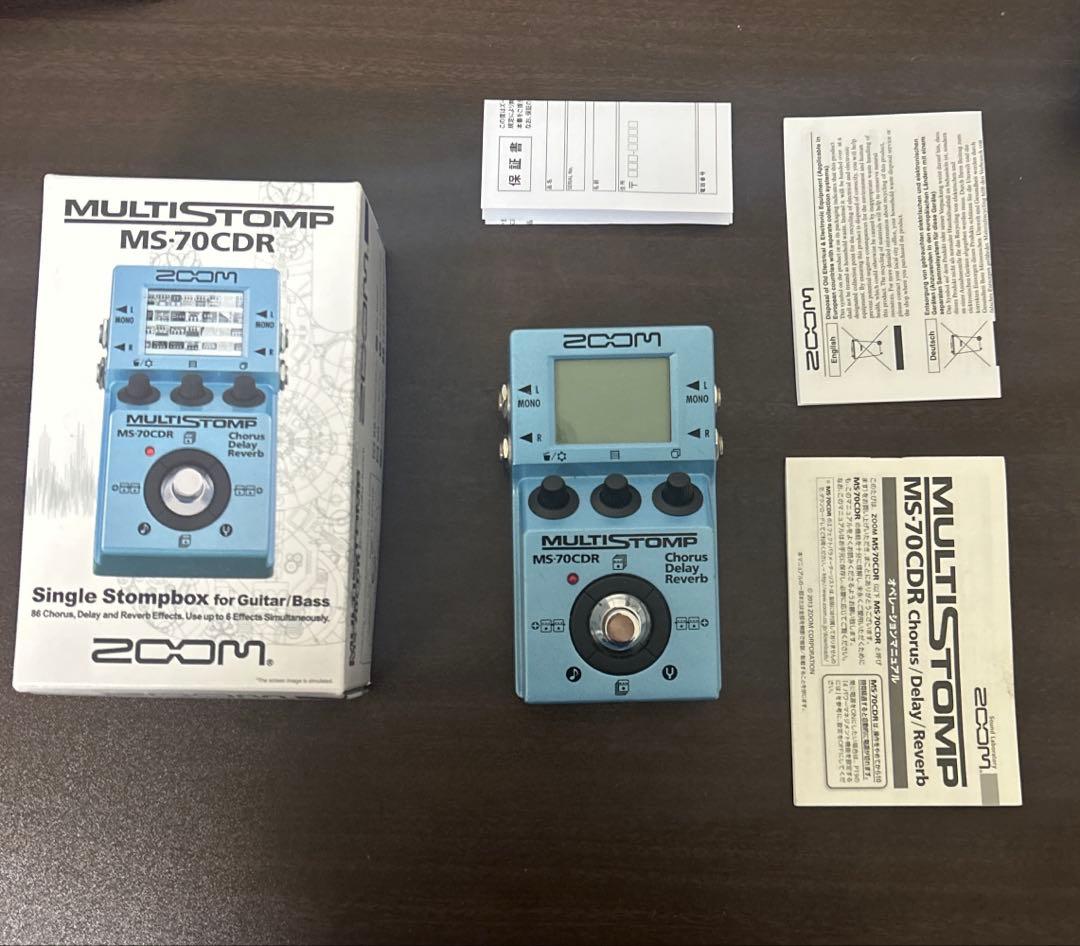 ZOOM MS-70CDR マルチエフェクター