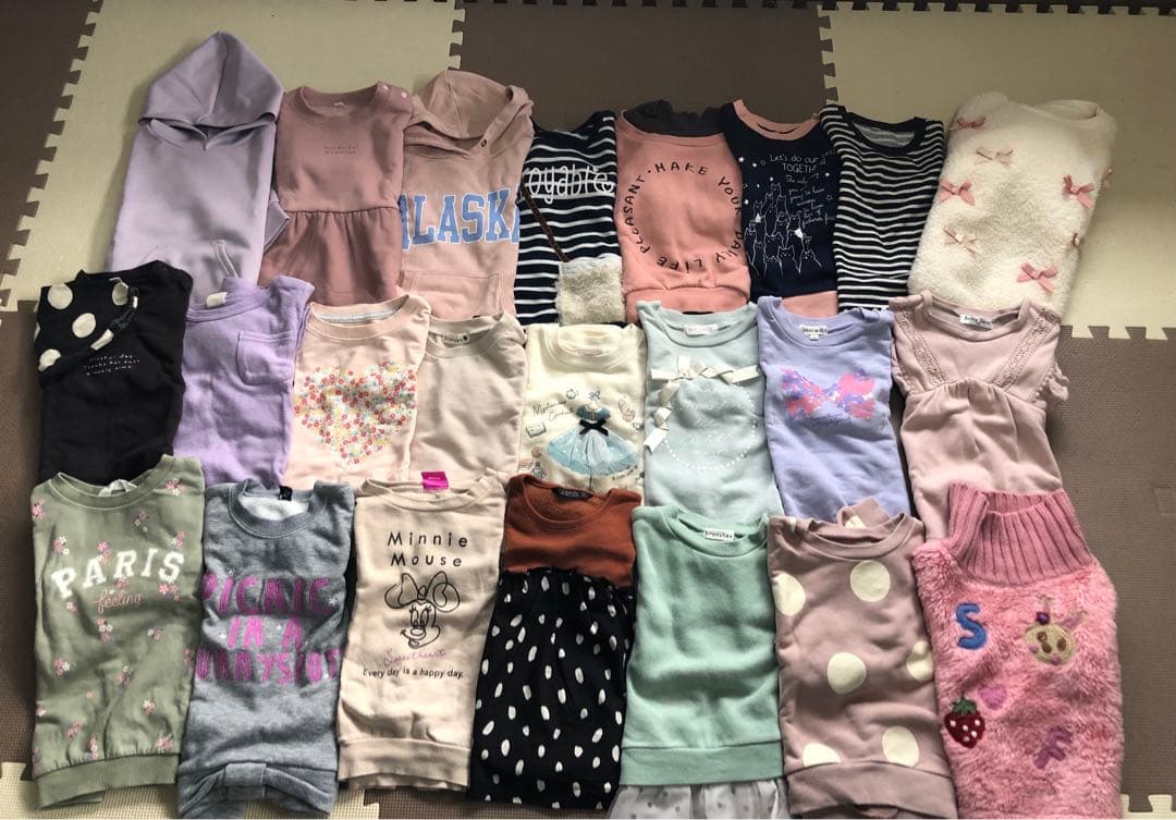 専用　女の子　春・秋・冬物まとめ売り　100cm ブランド多数　108点