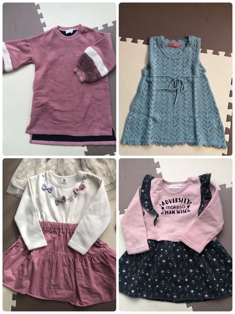 専用　女の子　春・秋・冬物まとめ売り　100cm ブランド多数　108点