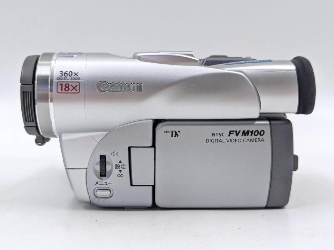miniDVのダビングに！ Canon ビデオカメラ DM-FV M100 01